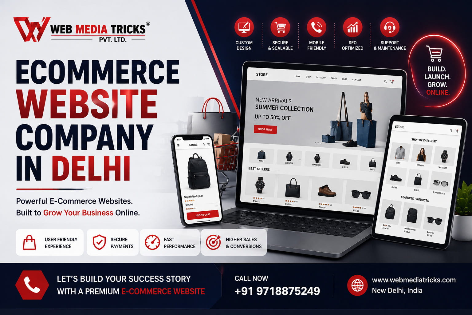 Ecommerce Website Company in Delhi